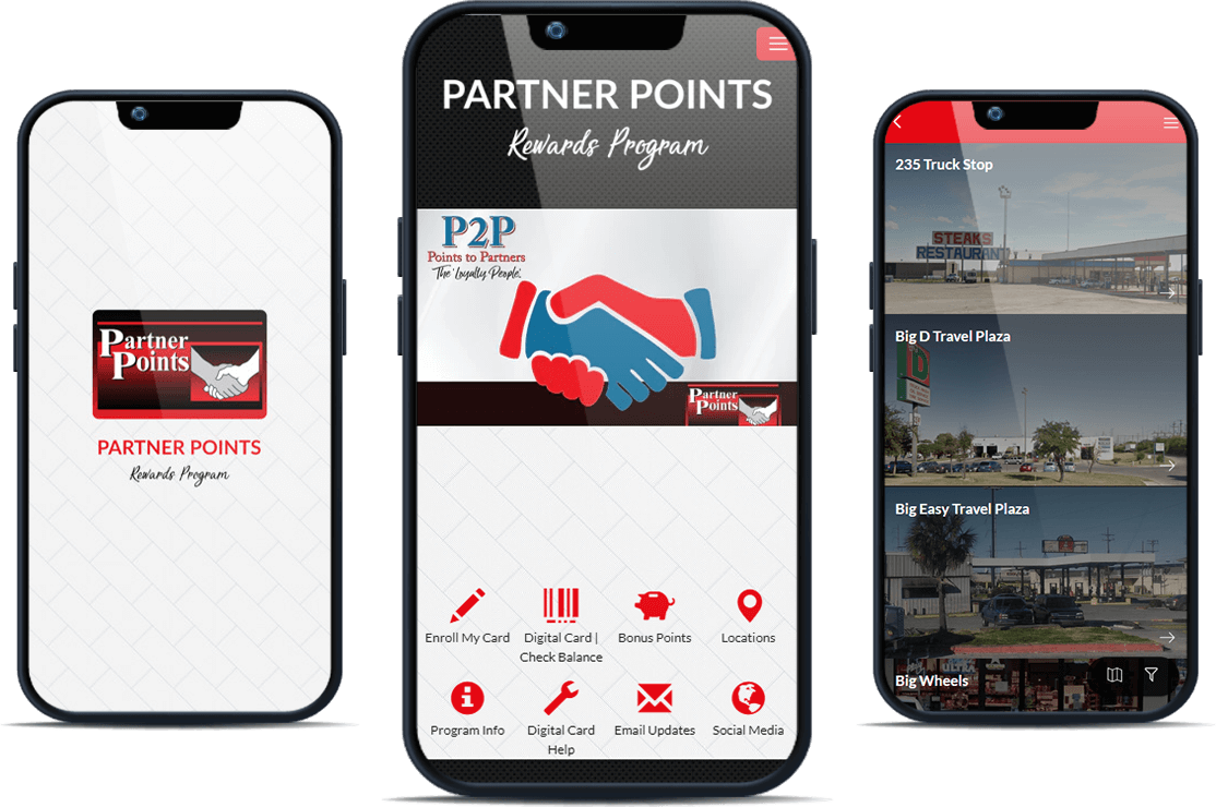 Partner Points mobile app